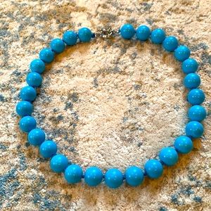 Natural stone necklace 18”